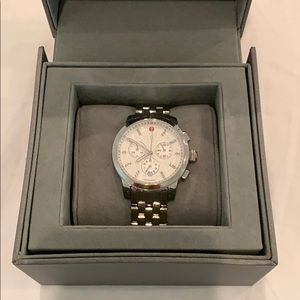 Michele Round Faced Watch